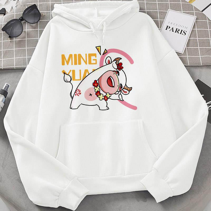 Women Kawaii Panda Printed Hoodie